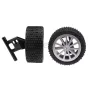 2 Ruedas delanteras para Blue Speeder Carrera 160112
