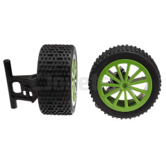 2 Front Wheels for Green Dasher Carrera 160111 370990391