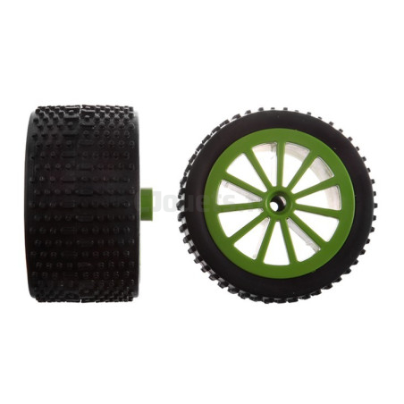 2 Rear Wheels for Green Dasher Carrera 160111