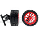 2 Roues Avant pour Fire Wheeler Carrera 160110 CARRERA R/C