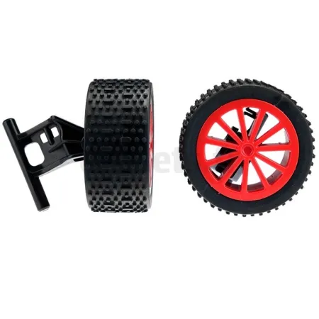 2 ruedas delanteras para Fire Wheeler Carrera 160110