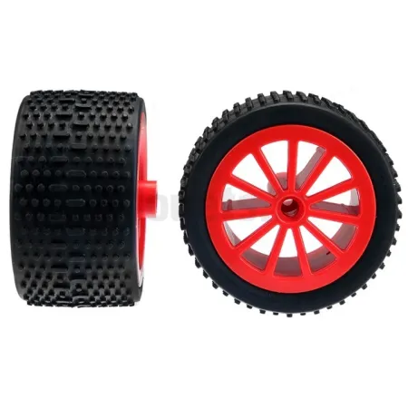 2 Roues Arrière pour Fire Wheeler Carrera 160110 CARRERA R/C