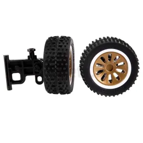 2 ruedas delanteras para Buggy RC, azul Carrera 202005