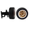 2 Front Wheels for RC Buggy, blue Carrera 202005 370990310