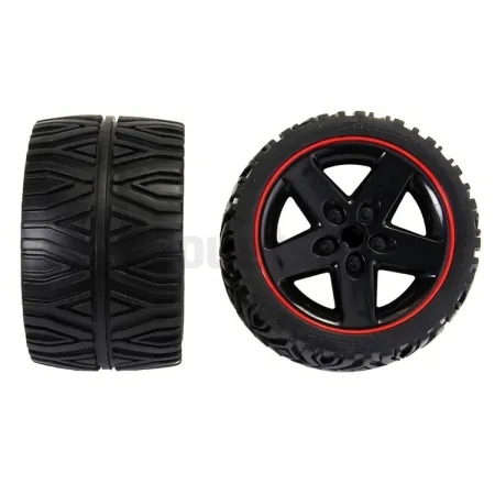 2 Ruedas traseras para Jeep Wrangler Rubicon Carrera 162012