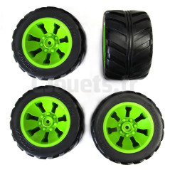 4 Wheels for Racing Machine Carrera 120011 370990113