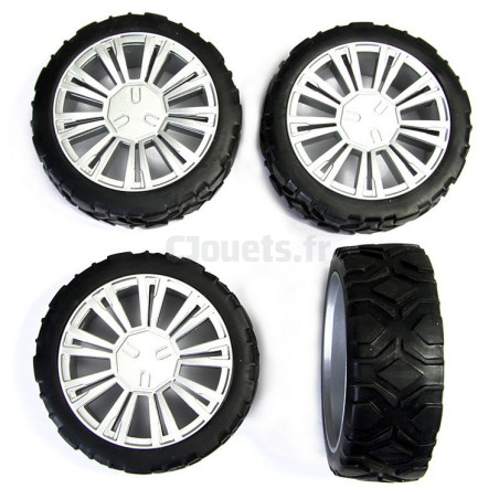 4 Wheels for Hummer H3 Carrera 120010