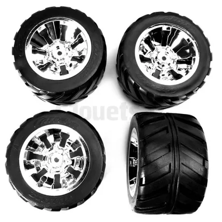 4 Wielen voor Racing Machine Carrera 120007/120008/120009