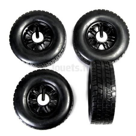 4 Wheels for Hummer H3 Carrera 120005