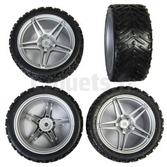 4 Wheels for VW Touareg Carrera 120001 370990103