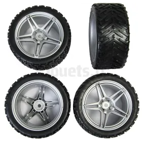 4 Wielen voor VW Touareg Carrera 120001