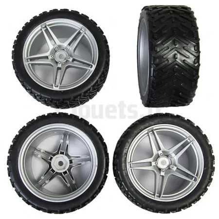 4 Wielen voor VW Touareg Carrera 120001