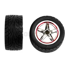 2 Roues Arrière pour Spy Control Carrera 162200,162202 CARRERA R/C