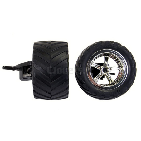 2 Front Wheels for Fire Bear Carrera 180100