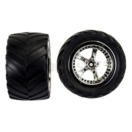 2 Achterwielen voor Fire Bear Carrera 180100