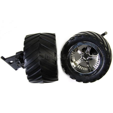 2 Front Wheels for Carrera Fire Fighter 142000