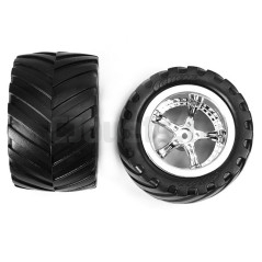 2 Rear Wheels for Carrera Shuttle Galaxy 180003 370980109