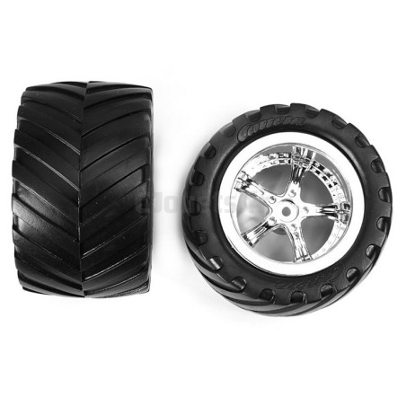 2 Rear Wheels for Carrera Power Rider 180004