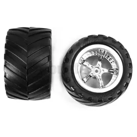 2 Roues Arrière pour Carrera Dark Fighter 180101 CARRERA R/C