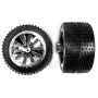 2 Ruedas traseras para Carrera Fire Racer 162016