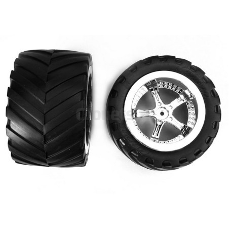 2 Rear Wheels for Carrera Agent Black Watergun 140001