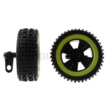 2 ruedas delanteras para Carrera Yellow Flash 201019
