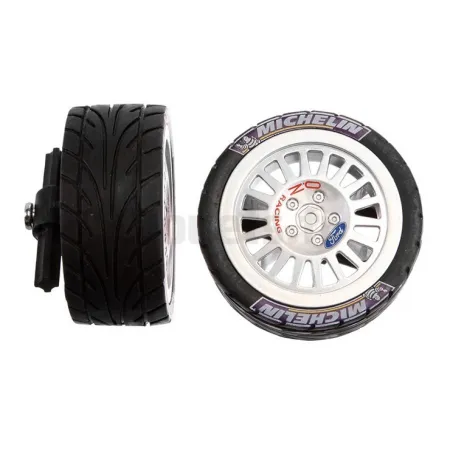 2 Llantas Delanteras Carrera Ford Fiesta WRC 162017