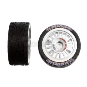 2 Roues Arrière Carrera Ford Fiesta WRC 162017 CARRERA R/C