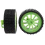 2 ruedas delanteras para Carrera Magic Green 162051