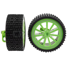 2 Front Wheels for Carrera Magic Green 162051 370510101