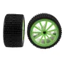 2 Ruedas traseras para Carrera Magic Green 162051