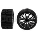 2 Rear Wheels Carrera Dark Pirat 162047 CARRERA R/C