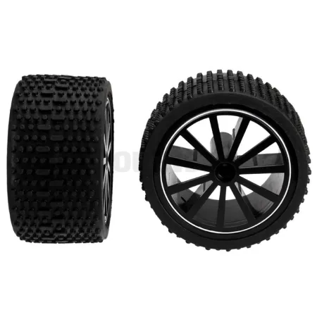 2 Roues Arrière Carrera Dark Pirat 162047 CARRERA R/C