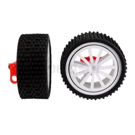 2 Ruedas Delanteras Carrera Rojo Cruiser 162046
