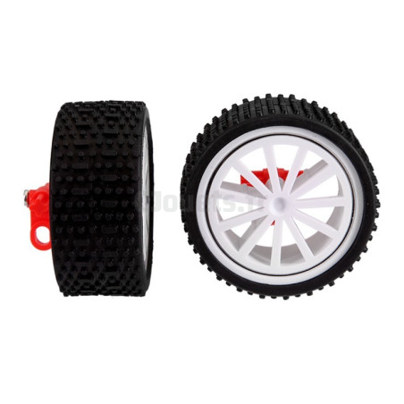 2 Front Wheels Carrera Red Cruiser 162046