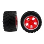 2 Roues Avant Carrera Red Tornado 180110 CARRERA R/C