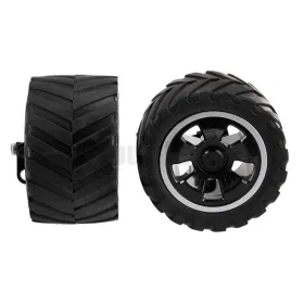 2 Ruedas Delanteras Carrera Black Enforcer 180109