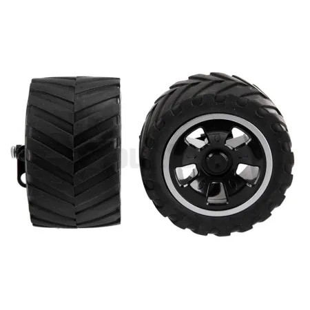 2 Roues Avant Carrera Black Enforcer 180109 CARRERA R/C