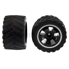 2 Ruedas traseras Carrera Black Enforcer 180109