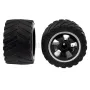 2 Ruedas traseras Carrera Black Enforcer 180109