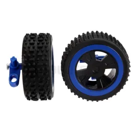 2 Roues Avant Carrera Blue Light 201013 CARRERA R/C