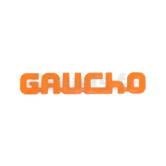 Orangefarbenes Logo für Gaucho Rockin Peg-Pérego SPST3053AK