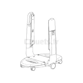 Base Chaise Haute Tatamia Peg-Pérego Noir PEG-PEREGO Puériculture