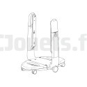 Tatamia Peg-Pérego White High Chair Base PEG-PEREGO Puériculture