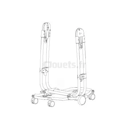 Chassis de Chaise Haute Tatamia Peg-Pérego Blanc PEG-PEREGO Puériculture