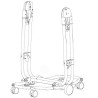 Chassis de Chaise Haute Tatamia Peg-Pérego Blanc ARPI0557L50BMGN