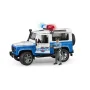 Land Rover Defender Police Avec Personnage Bruder 02595 BRUDER