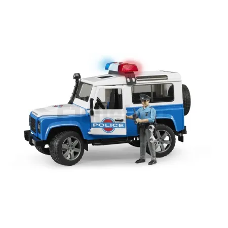 Land Rover Defender Policía Con Bruder Carácter 02595