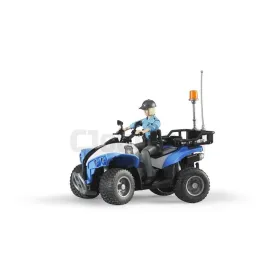 Quad De Policía Con Personaje Bruder 63010