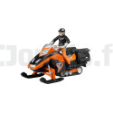 Moto Neige Avec Personnage Bruder 63101 BRUDER